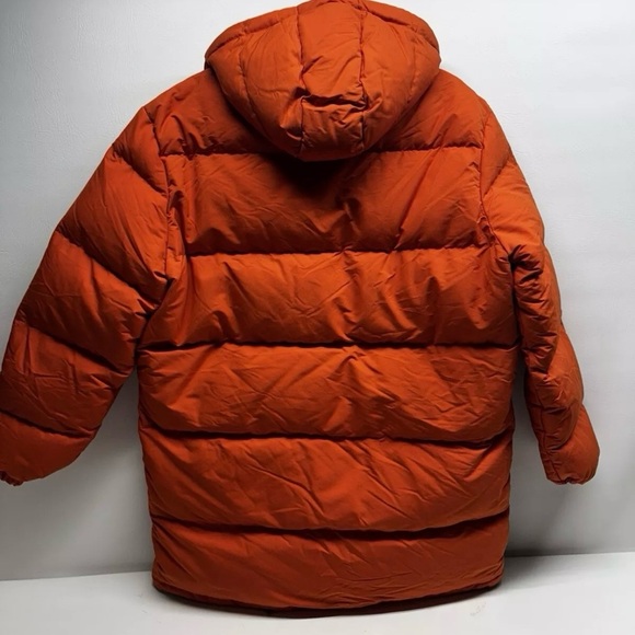 Polo Ralph Laurent Men's Orange Puffer parka insulated winter Jacket size M - Picture 3 of 16